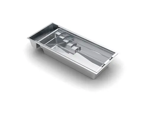 Linear-With-Cover-26 The Linear™ with Cover Fiberglass Pool 3D image