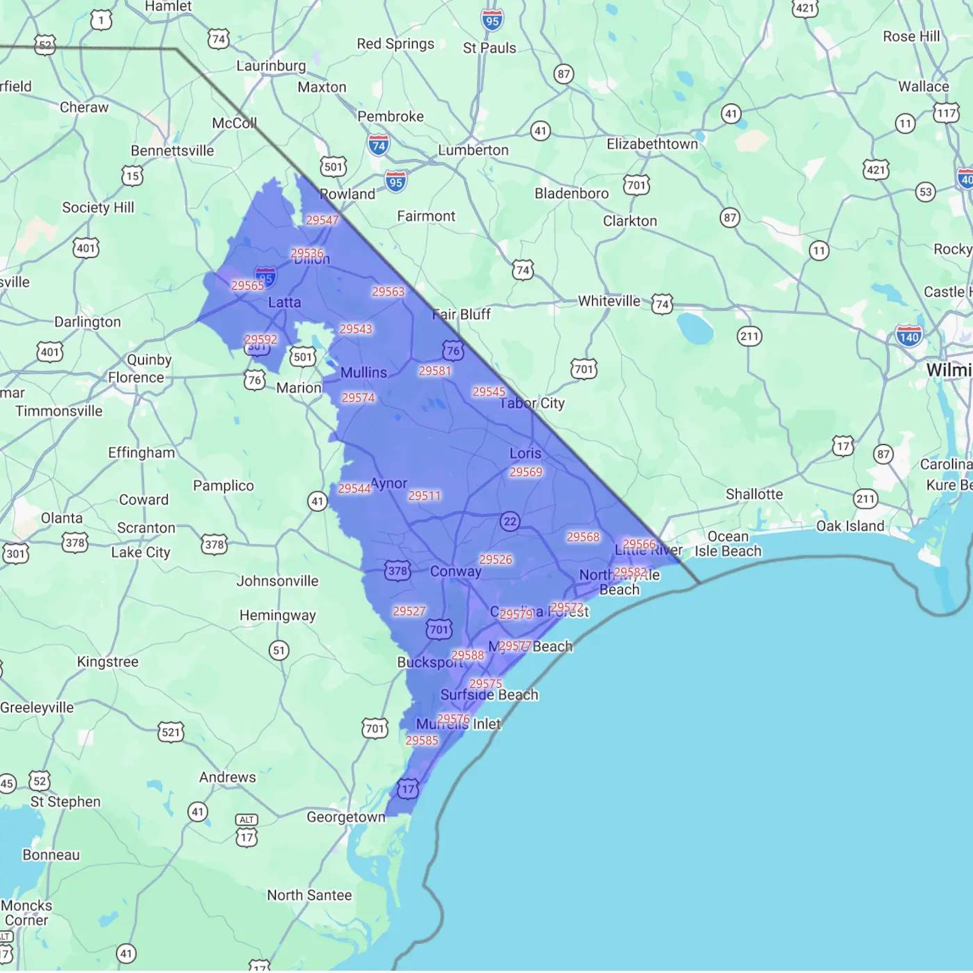 Leisure Pools Myrtle Beach Service Area: coastal South Carolina